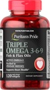 Puritan 's Pride Triple Omega 3-6-9 Fish & Flax Oils