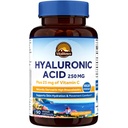Vitalitown Hyaluronic Acids 250 mg, Plus 25 mg Vitamin C, Avability & High Bioavability, Skin Hydration, 90 Vegan Capsules, 3 Bulan Suppply