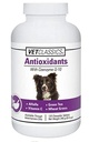 Antioksidan Vet Klasik dengan Koenzim Q-10 untuk Anjing, dengan Alfalfa, Teh Hijau, Vitamin C, & Wheat Grass, 120 Tablets Chewable