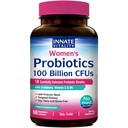 Produksi Vitalitas untuk Perempuan, 100 Milyar CFUs 18 Strains, Pregities dan Progres, dengan Cranberry, Vitamin C & B6 P5P, Vaginal & Digetical Health, Non didinginkan, 60 Caps