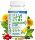 Herbal Relief Diuretic Water Pills for Water Retention, Bloating, Swints Legs, Feet - Dandelion Extract Supplement - Water Retention Loss - Diuretics for Women & Men - 60 Capsules