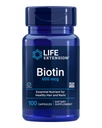Ekstensi Hidup Biotin 600 mcg Vitamin B7 Dukungan Tambahan untuk Rambut Indah, Nails & Beyond - Bebas Gluten- GMO Tidak-100