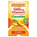 Emergen- C Chewable Vitamin C 10000mg, Dengan B Vitamin Dan Tablet Antioksidants (40 Count, Orange Blast Flavor), Dietary Supplemen
