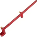 Alat Kompas Woodpass 300 mm, Mesin Kompas Kayu, Kompas Besar untuk Kayu, Perbaikan Kayu Circle Compass Scribing Lingkaran Riler Marking Gauge Peringkat Merah