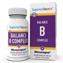 Kompleks Superior Source B - Superior Source Support with Folic Acid & B Vitamin - Supports Heart & Muscle Health - B Vitamin Adds Immune Health - 60 Instant Dissolve Tablet