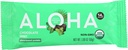 Aloha Chocolate Mint Bars Organik, 14g Plant- berbasis Protein, USDA Disertifikasi Organik, Gluten Free & Non-GMO, 56 GM (Paket 12)
