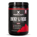 Wilderness Athlete - Energy & Focus 124; Energy Pre Workout for Women & Men - Energy Powder Drink with Natural Caffeine - Low- Carb, Zero Sugar Workout Powder - 30 Serving Tub (Wild Berry)