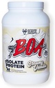 BOA Isolasi Protein dengan Vitamin B6 dan Zinc - Lower-Sodium Wey Protein isolat 25g dari Protein per Scoop - (Creamy Vanilla - 40 Hamba)