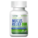 HealtA2Z £Mucus Relief DM = 124; Dextromethorphan HBr 20mg 124; Guaizenesin 400mg; Tidak ada Benzene 124; Cough, Segera Lepaskan, Uncoated (50 Count (Paket 1)