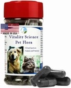 Vitality Science Pet Flora - Natural Prolection for Cats & Dogs 124; Digetical Supplement (250 Capsules)