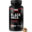 Angkatan Faktor Black Maca Root Vitalitas Tambahan untuk Pria dengan Absorpsi Superior dan Power, Ekstrak Maca Negra Natural, Fundamentals Series, 1000mg, 60 Kapsul