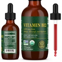 Global Healing Center - Vitamin B12 Sublinual 5000 MCG Organic Liquid Suplement, Methylcobalamin, Adenosylcobalamin, Hydroxo Long- Lasting Energy and Healthy Metabolisme - Vegan B12 Vitamin (1 Oz)