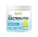 Electrolytes Powder Hydration 124; Real Food High Potency: 124; Lemon Lime 30 Servings; Tinggi Potrency Electrolite Powder = 124; Hidration Minum Mix 124; Electrolite Supplemen dengan Potasium Magnesium Calcium