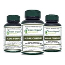 Algae, Fucoidan, Blue Green Algae, Kelp, Bladderwrack, Chlorella, Spirulina, Muslim Irlandia, Dulse, 90 VCaps, Absorbable, Non-GMO, Gluten- Free (Paket 3)