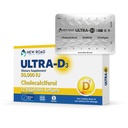 Persediaan Kesehatan Jalan Baru, Potency Tinggi Vitamin D3 50.000 IU, Satu-Minggu Softgel, Pasokan Tulang, Gigi & Kebal Kesehatan, Easy- To- Swallow, Gluten- Bebas, 12 Cacah