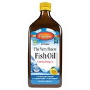 Carlson - The Very Finest Fish Oil, 1600 mg Omega-3s, Liquid Suplemen, Norwegia, Wild- Caught, Sumpably Sourced, Lemon, 16,9 Fl Oz