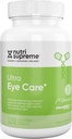 Nutri Supreme Research Ultra Eye Care dengan Lutein untuk Kesehatan dan Wellness, 120 Vegetarian Capsules, Kosher
