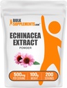 BulkSuplements.com Echinacea Extraction - Echinacea Ekstraksi, Herbal Support Imune - Vegan & Gluten Free, 500mg per Serving, 100g (3.5 oz) (Paket 1)