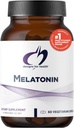 Desain untuk Kesehatan Melonalin 3mg - untuk Dewasa - Vegetarian + Non- GMO (60 Capsules)