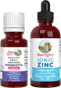 MaryRuth Organics Probiotic Precision Probiotic for Teens (Raspberry) & Zinc Drops 12.4; Clean Label Project Verified £124; Vitamin for Gut Health, Imune Dukung, & Overall Wellness 124; Vegan, Non-GMO, Gluten Free