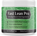 Rize lab Fast Lean Pro Advanced Formula Suplemen Hidration BCAA Drink Capsules in a Jar, Easy to Scoop and Tastes Great (30 Servings)