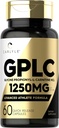 Carlyle GPLC Tambahan 1250mg 124; 60 Capsules 124; Glycine Propionyl- L- Carnitine 124; Advanced Athlete Formula 124; Non-GMO, Gluten Free