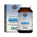 Garden of Life Raw Problem Men 50 & Wiser - 85 Milyar Live Cultures - Support Imune, Colon & Gut Health - 90 Vegetarian Capsules