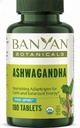 Banyan Botanicals Ashwagandha Tablet - Root Organik Ashwagandha - Adaptogen Herbal Berpusat untuk Dukungan Energi Alam dan Stress Dukungan * - 180 Tablet - Non-GMO Disediakan Vegan