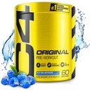 Cellucor C4 Original Pra Workout Powder Blue Razz - Vitamin C untuk Dukungan Imune - Sugar Free Pretraining Energy for Men & Women - 150mg Caffeine Plus Beta Alanine Plus Creatine - 60 Servings