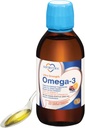 Ultra Power Liquid Omega- 3 + Vitamin D3, Tambahan Minyak Ikan 4.500mg Omega- 3 Minyak Laut dari Minyak Ikan dan Calamarine, 2.130mg DHA dan EPA, + 1.000 IU dari Vitamin D3- 6.8 fl oz