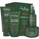 SheaMoid- Care Kit untuk Pria, Termasuk Wash, Balm, Oil, Conditioner, Natural Shea Butter & Maracuja Oil, Great Gift
