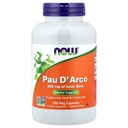 Sekarang Foods PAU D 'Arco, 500 mg, 250 Veg Capsules