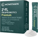 MOMSTASIN HMO (Human Milk Oligosaccidedes) Super Pregities and Progories for Women: Imune Digetical Supplemen; HMO Produksi 124; HMO Suplemen 124; IBS Relief - 30 Paket
