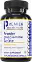 Premier Research Labs Glucosamin Sulfate - Shellfish Free Glucosamin Sulfate Capsules untuk Dukungan Gabungan, Konektor Kesehatan, 750 mg Per Serving, Vegan Friendly - 120 Vegetarian Capsules