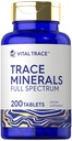 Carlyle Trace Minements 124; 200 Tablet = 124; Full Spectrum Suplement 14; Non-GMO & Glten Free Complex = Trace Vital
