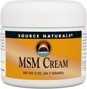Sumber MSM Cream - Berisi Vitamin E dan Ginkgo - 2 oz