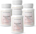 Nandeshed Mama Prenatal Multi Vitamin - Vegan Multivitamin untuk Preception, Pregnancy, Postpartum and Breastfeating Dupport - Iron- Bebas dengan Methylated Floor & High Dose Chooline - 360 Capsules