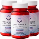 Rilis Lita-Glutathione, Alfa Lipoic & Rose HIPS, Antioksidant Dukungan untuk Skin & Overall Wellness, Dibuat di USA - 30 Capsules x 3 Botol (Supply Hari)