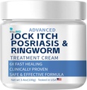 Bio- MD Jock Itch Cream, Jock Itch Cream Extra Energy for Men & Women, Psoriasis Cream, Ringworm Treatment for Human, Itch Cream - Powerful & Fast Relief