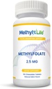 L- Methylfolat 2,5 - L-5- MTHF sebagai Magnabiolate- C (2.500 mcg per tablet) - [90 tablet chewable]