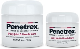 Penetrex Gabungan dan Terapi Otot Duo - Bantuan Suara untuk Kembali, Neck, Hands, Feet & Nerves - Gosok dengan Arnica, Vitamin B6 MSYM & Boswellia - 2oz, 4oz
