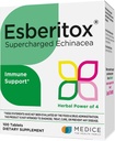 Supercharged Echinacea - 100 Tablet - Imune Dukungan Herbal Tambahan dengan Wild Indigo Root & Purple Coneflower - Secara klinis Diuji - Dibuat di Jerman