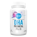 Portions Master DHA Prenatal, renatal Omega-3 Tambahan dengan 300 mg DHA, Mendukung Pembangunan Otak & Mata, Pregnancy & Breastfed Non- GMO, Gluten- Free (30 Softgels)