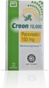 Creon 10,000 Enzyme Supplemen Pankreas - Mendukung Gangguan dengan Lipase, Protease, Amylase - 100 Kapsul