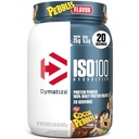 dymatize x Cocoa Pebbles ISO100 Whey Protein Powder Isolate, 25g of Protein, 20 Servings, 5.5g BCAAs, 120 Cal., Gluten Free, 1g Fat, 1g Sugar, 2g Carb