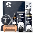 Perkembangan Jenggot - Tongkat Jenggot Pria dengan Ingredasi Natural, Termasuk Beard Wash, Beard Oil, Konditioner Beard, Beard Balm dan Beard Comb, Gift Set for Boykers Fathers