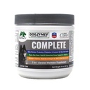 Dogzymes Complete - Propoletic, precosamine, Glucosamine, Chondroitin, MSM dan Hyaluronic Acid, Complete Skin and Coat Care (8 Ounce)
