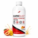 Bricker Labs CARNIBLAST Liquid L- Carnitine 3000mg - Carnipure Sports Nutrition Suplement for Energy, Stamina & Workout - Peach Mango Flavor, 16 Fl Oz, Vegan, Gluten-Free, Non-GMO