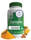 Curcumin Nutrition Sumur 650mg BCM-95 Curcugreen 124; Turmeric Curcumin Complex 12.4; High Absorcics A124; Heally Inflammation Response 124; Clinically Studied Party 124; 3rd Paining 124; Non-GMO (Paket 60)