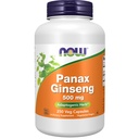 Sekarang Makanan Suplemen, Panax Ginseng (Root) 500 mg, Adaptogenic Herb *, 250 Veg Capsules